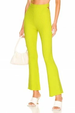Camila Coelho Coyote Pant In Lime