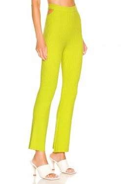 Camila Coelho Coyote Pant In Lime -CAMILA COELHO Shop COEL WP63 V2
