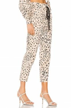 Camila Coelho Wren Pant In Tan Leopard -CAMILA COELHO Shop COEL WP6 V2