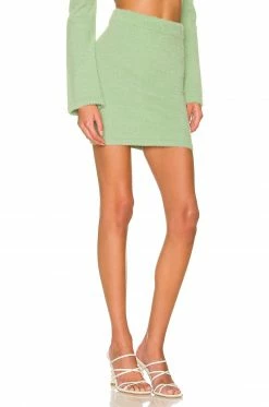 Camila Coelho Raquel Skirt In Light Green -CAMILA COELHO Shop COEL WQ100 V2