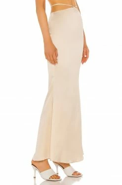 Camila Coelho Jaida Maxi Skirt In Vanilla 7 Camila Coelho Jaida Maxi Skirt In Vanilla -CAMILA COELHO Shop COEL WQ39 V2