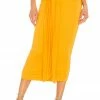 Camila Coelho Pixie Skirt In Tangerine Orange -CAMILA COELHO Shop COEL WQ53 V1