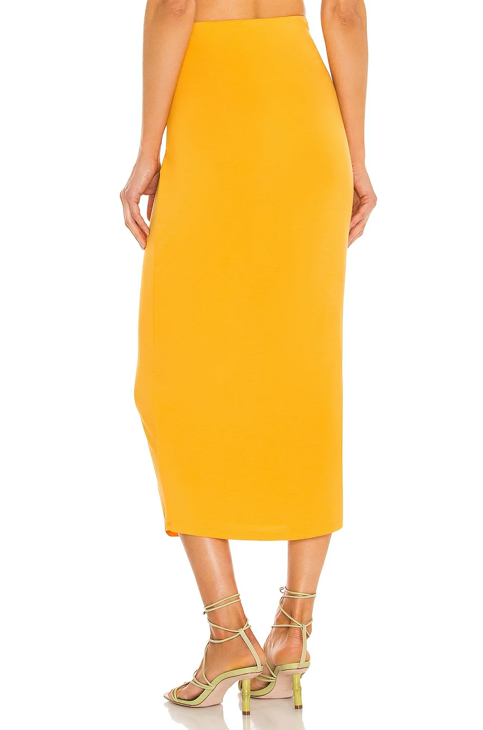 Camila Coelho Pixie Skirt In Tangerine Orange 5 Camila Coelho Pixie Skirt In Tangerine Orange - Image 3