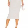 Camila Coelho Gabby Midi Skirt In Ice Blue 1 Camila Coelho Gabby Midi Skirt In Ice Blue -CAMILA COELHO Shop COEL WQ56 V1
