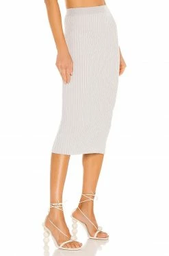 Camila Coelho Gabby Midi Skirt In Ice Blue -CAMILA COELHO Shop COEL WQ56 V2
