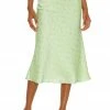Camila Coelho Gysele Midi Skirt In Sage Delilah -CAMILA COELHO Shop COEL WQ66 V1