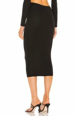 Camila Coelho Kalysta Skirt In Black -CAMILA COELHO Shop COEL WQ74 V3