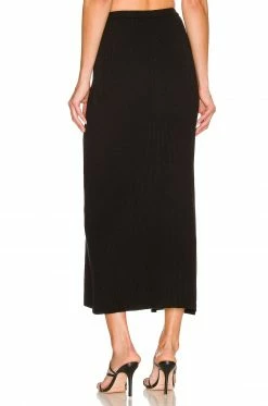 Camila Coelho Macadamia Skirt In Black -CAMILA COELHO Shop COEL WQ76 V3