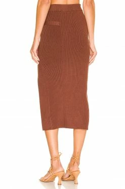 Camila Coelho Ellis Skirt In Nutmeg -CAMILA COELHO Shop COEL WQ89 V3