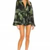 Camila Coelho Amelia Romper In Black Palm 1 Camila Coelho Amelia Romper In Black Palm -CAMILA COELHO Shop COEL WR5 V1