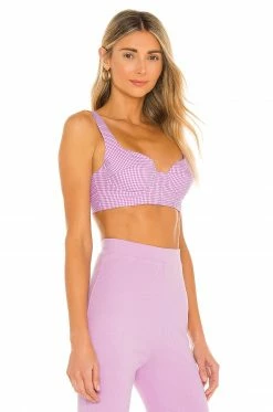 Camila Coelho Demi Crop Top In Pink Lilac 8 Camila Coelho Demi Crop Top In Pink Lilac -CAMILA COELHO Shop COEL WS115 V2