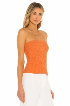 Camila Coelho Hazel Tube Top In Sienna Sunset -CAMILA COELHO Shop COEL WS118 V2