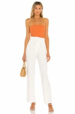 Camila Coelho Hazel Tube Top In Sienna Sunset -CAMILA COELHO Shop COEL WS118 V4