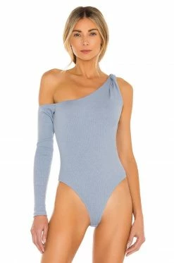 Camila Coelho Dawn Bodysuit In Baby Blue -CAMILA COELHO Shop COEL WS121 V2