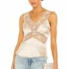 Camila Coelho Delaney Top In Champagne -CAMILA COELHO Shop COEL WS122 V1