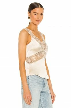 Camila Coelho Delaney Top In Champagne -CAMILA COELHO Shop COEL WS122 V2