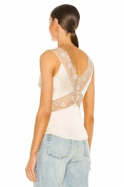 Camila Coelho Delaney Top In Champagne -CAMILA COELHO Shop COEL WS122 V3