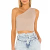 Camila Coelho Truffle Top In Tan -CAMILA COELHO Shop COEL WS125 V1