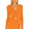 Camila Coelho Tais Long Sleeve Top In Sunset Orange 2 Camila Coelho Tais Long Sleeve Top In Sunset Orange -CAMILA COELHO Shop COEL WS133 V1
