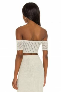 Camila Coelho Joss Top In Light Mint -CAMILA COELHO Shop COEL WS134 V3