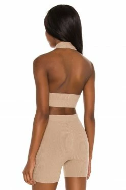 Camila Coelho Alessia Top In Taupe -CAMILA COELHO Shop COEL WS140 V3