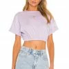 Camila Coelho Alia Top In Pale Lavender