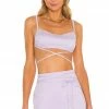 Camila Coelho Tori Bralette In Pale Lavender -CAMILA COELHO Shop COEL WS144 V1