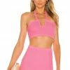 Camila Coelho Marlena Top In Pink -CAMILA COELHO Shop COEL WS158 V1