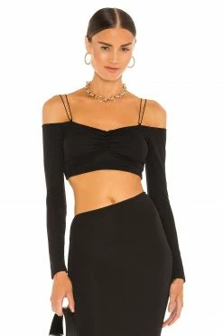 Camila Coelho Kalysta Top In Black