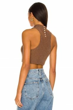 Camila Coelho Adalyn Tank In Brown -CAMILA COELHO Shop COEL WS177 V3