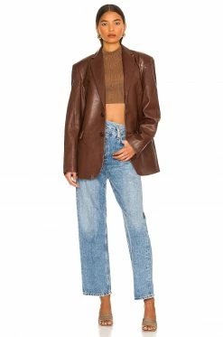 Camila Coelho Adalyn Tank In Brown -CAMILA COELHO Shop COEL WS177 V4