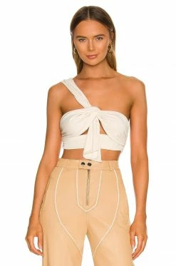 Camila Coelho Jalena Top In Beige