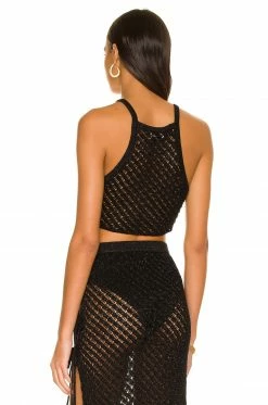 Camila Coelho Offshore Crop In Black -CAMILA COELHO Shop COEL WS189 V3