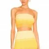 Camila Coelho Avalon Knit Top In Yellow Ombre -CAMILA COELHO Shop COEL WS221 V1