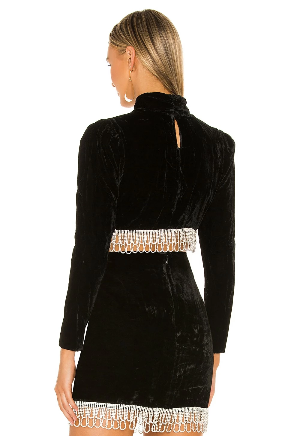 Camila Coelho Aliah Cropped Top In Black 5 Camila Coelho Aliah Cropped Top In Black - Image 3