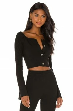 Camila Coelho Courtney Top In Black