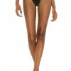 Camila Coelho Laura High Waist Bottom In Black -CAMILA COELHO Shop COEL WX104 V1