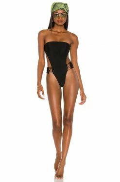 Camila Coelho Laura One Piece In Black -CAMILA COELHO Shop COEL WX106 V4