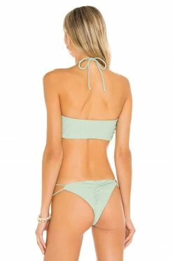 Camila Coelho Nadalia Top In Mint -CAMILA COELHO Shop COEL WX111 V3