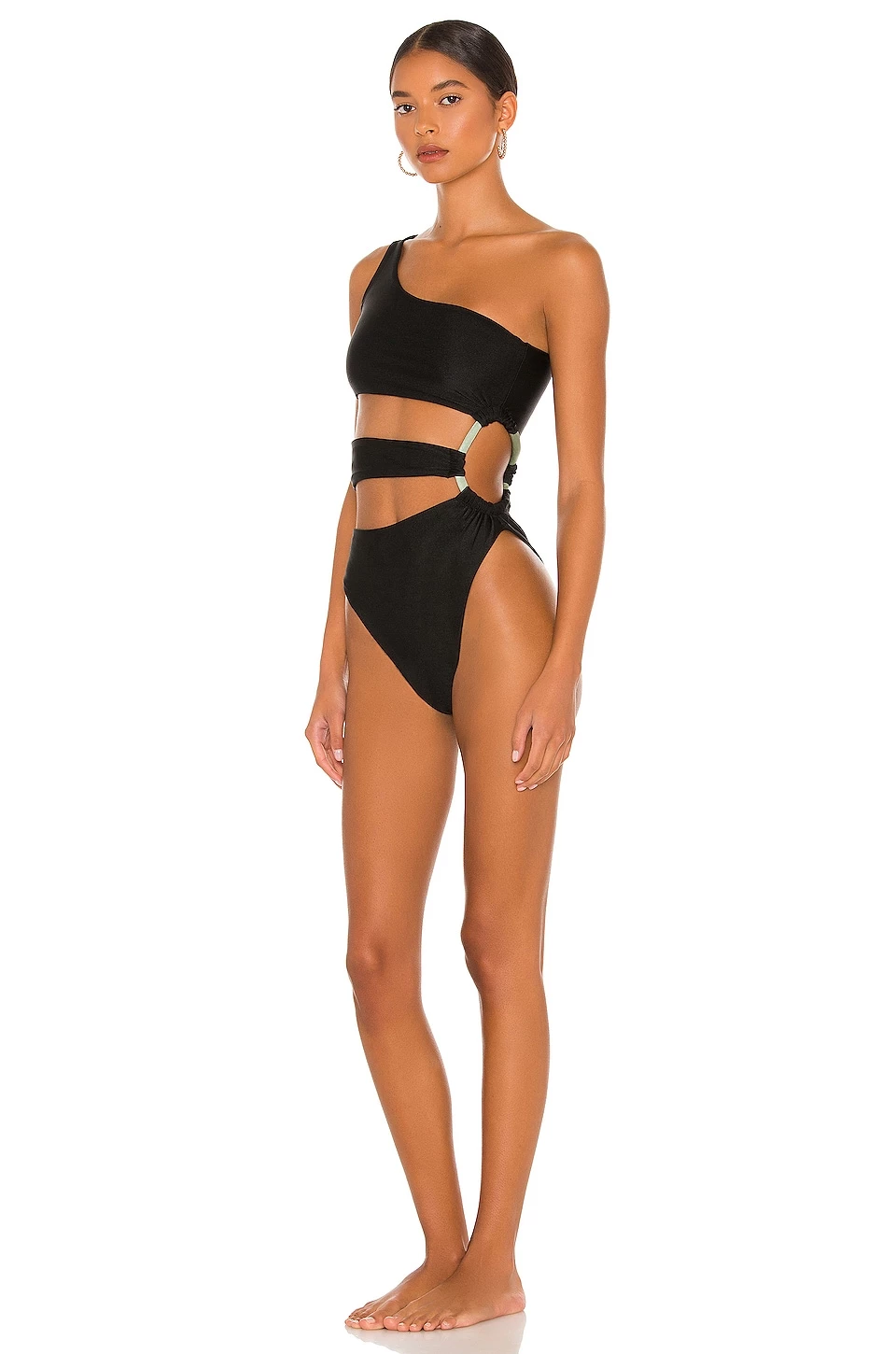 Camila Coelho Araceli One Piece In Black 5 Camila Coelho Araceli One Piece In Black - Image 3