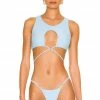 Camila Coelho Catalena Top In Sky Blue -CAMILA COELHO Shop COEL WX131 V1