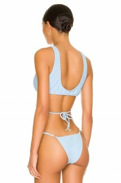 Camila Coelho Catalena Top In Sky Blue -CAMILA COELHO Shop COEL WX131 V3