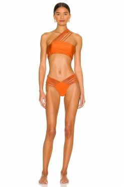 Camila Coelho Cristiano Bottom In Rust -CAMILA COELHO Shop COEL WX132 V4