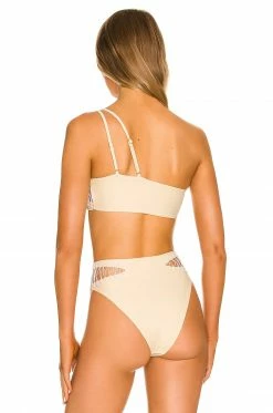 Camila Coelho Caprice Top In Light Beige -CAMILA COELHO Shop COEL WX134 V3