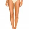 Camila Coelho Caprice High Waist Bottom In Light Beige