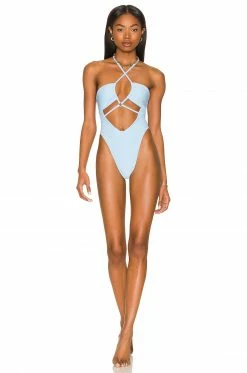 Camila Coelho Catalena One Piece In Sky Blue -CAMILA COELHO Shop COEL WX137 V2