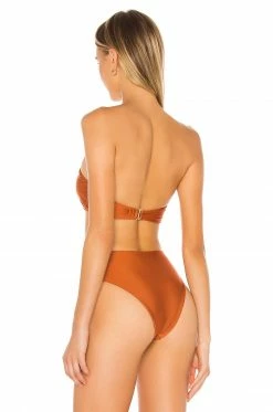 Camila Coelho Paradise Top In Bronze Glow -CAMILA COELHO Shop COEL WX19 V3
