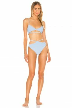 Camila Coelho Marina Bottom In Aqua -CAMILA COELHO Shop COEL WX25 V4