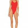 Camila Coelho Tango One Piece In Salsa Red