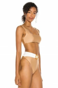 Camila Coelho Bonita Top In Nude -CAMILA COELHO Shop COEL WX35 V2